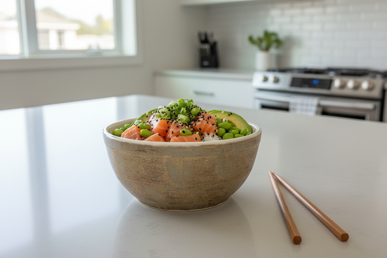 Golden Birch Bowl Poke Bowl
