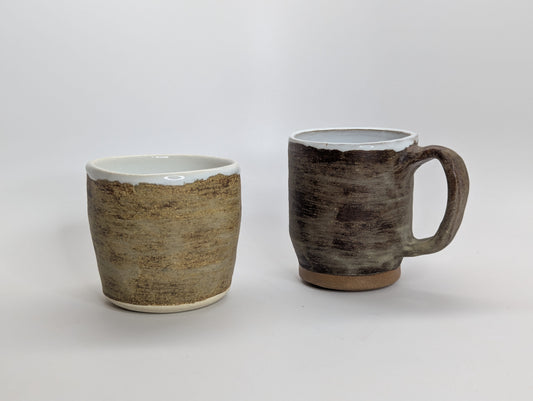 Handmade Stoneware Mug Set - Vermont Heritage Collection