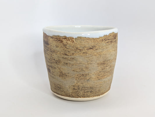 Handmade Stoneware Coffee Mug - 14oz Ceramic Mug Hand Thrown in Vermont