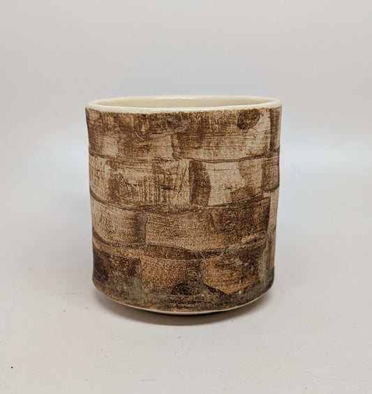 Handmade Stoneware Coffee Mug - 12oz Rustic Ceramic Hand Thrown in Vermont