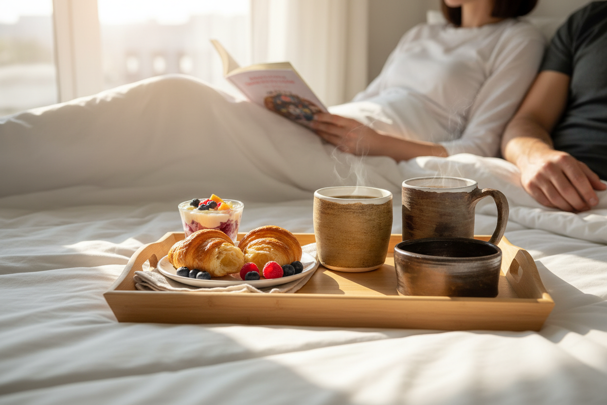 Breakfast in bed