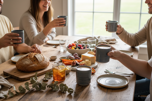 Tumblers during dining